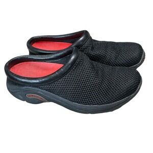 Merrell Encore Breeze 2 Clogs Womens 8 Black Mesh Slip On Mules J62120
